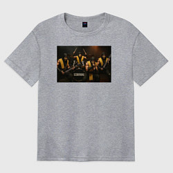 Футболка оверсайз женская Sorpions Mortal Kombat, цвет: меланж