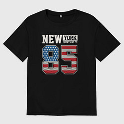 Женская футболка оверсайз New York 85