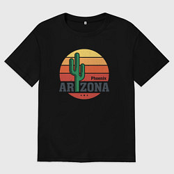 Женская футболка оверсайз Аризона - Финикс