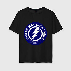 Женская футболка оверсайз HC Tampa Bay Lightning