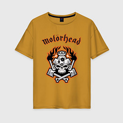 Женская футболка оверсайз Motorhead