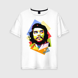 Женская футболка оверсайз Che Guevara Art