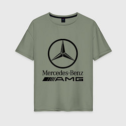 Женская футболка оверсайз AMG