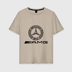 Женская футболка оверсайз AMG