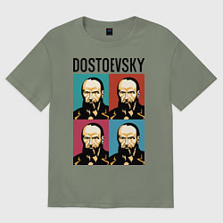 Женская футболка оверсайз Dostoevsky