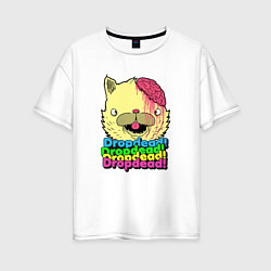 Женская футболка оверсайз Dropdead Kitty