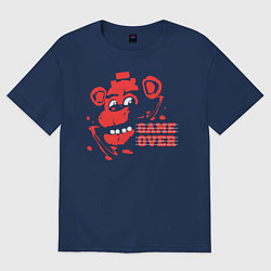 Футболка оверсайз женская Freddy Game Over, цвет: тёмно-синий