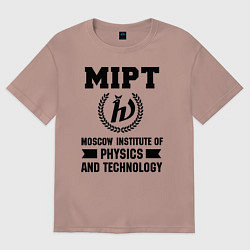 Женская футболка оверсайз MIPT Institute