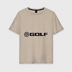 Женская футболка оверсайз Volkswagen Golf