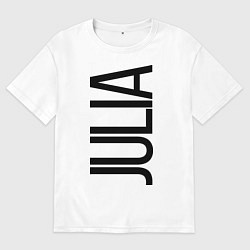 Женская футболка оверсайз Юля