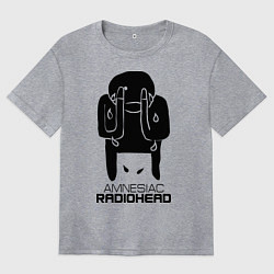 Женская футболка оверсайз Radiohead