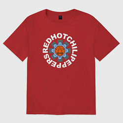 Женская футболка оверсайз Red hot chili peppers