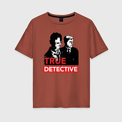 Женская футболка оверсайз True Detective