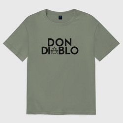Женская футболка оверсайз Don Diablo