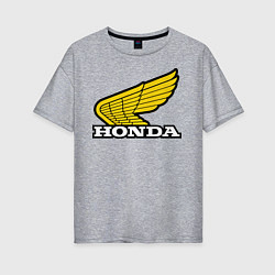 Женская футболка оверсайз Honda