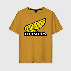 Женская футболка оверсайз Honda