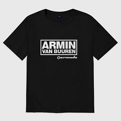 Женская футболка оверсайз Armin van Buuren