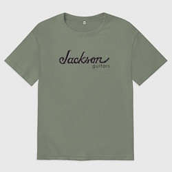 Женская футболка оверсайз Jackson Guitars