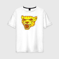 Футболка оверсайз женская Tony, цвет: белый