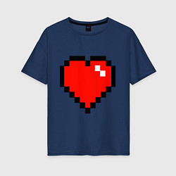 Женская футболка оверсайз Minecraft Lover