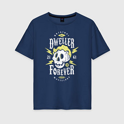Женская футболка оверсайз Dweller Forever