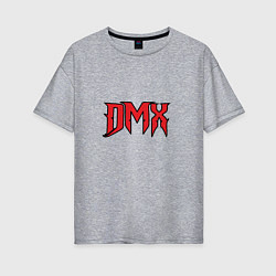 Женская футболка оверсайз DMX