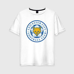 Женская футболка оверсайз Leicester City FC