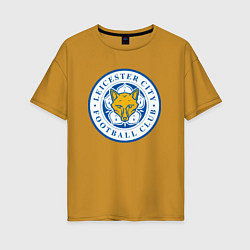 Женская футболка оверсайз Leicester City FC