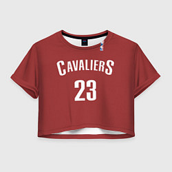 Женский топ Cavaliers Cleveland 23: Red