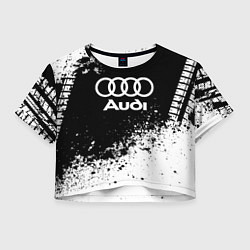 Женский топ Audi: Black Spray