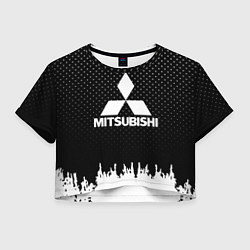 Женский топ Mitsubishi: Black Side