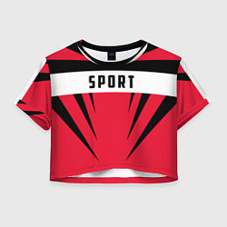 Женский топ Sport: Red Style