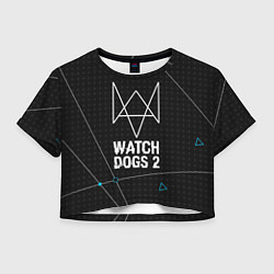 Женский топ Watch Dogs 2: Tech Geometry