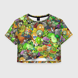 Женский топ PLANTS VS ZOMBIES