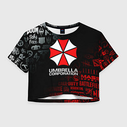 Женский топ RESIDENT EVIL UMBRELLA CORP