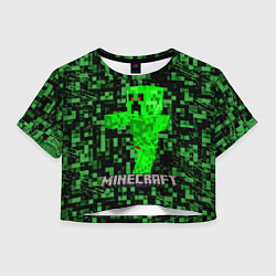 Женский топ MINECRAFT CREEPER