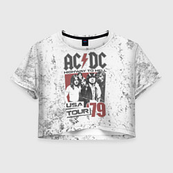 Женский топ ACDC