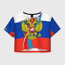Женский топ Герб России