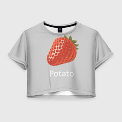 Женский топ Strawberry potatoes