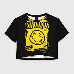 Женский топ Nirvana 1987