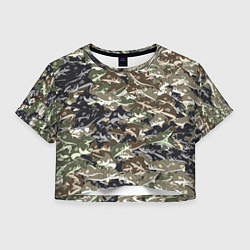 Женский топ Камуфляж для рыбака