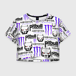 Женский топ PITBULL SYNDICATE X MONSTER