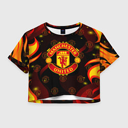 Женский топ MANCHESTER UNITED FIRE STYLE SPORT ПЛАМЯ