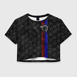 Женский топ ЦСКА Москва black theme