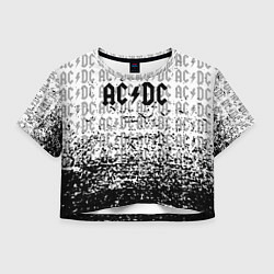 Женский топ ACDC rock