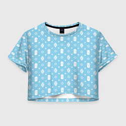 Женский топ Узор Sky Blue Dope Camo Dope Street Market