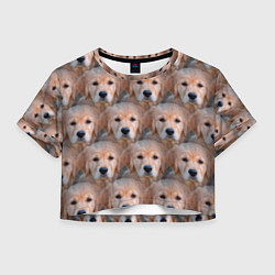 Женский топ Маленькие щенята