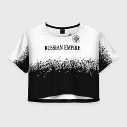 Женский топ RUSSIAN EMPIRE - ГЕРБ Спрей