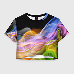 Женский топ Цветной дым Color pattern
