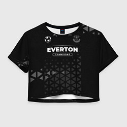 Женский топ Everton Форма Champions